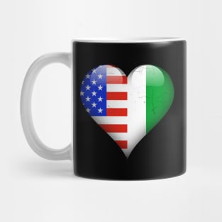 Half American Half Nigerian - Gift for Nigerian From Nigeria Mug